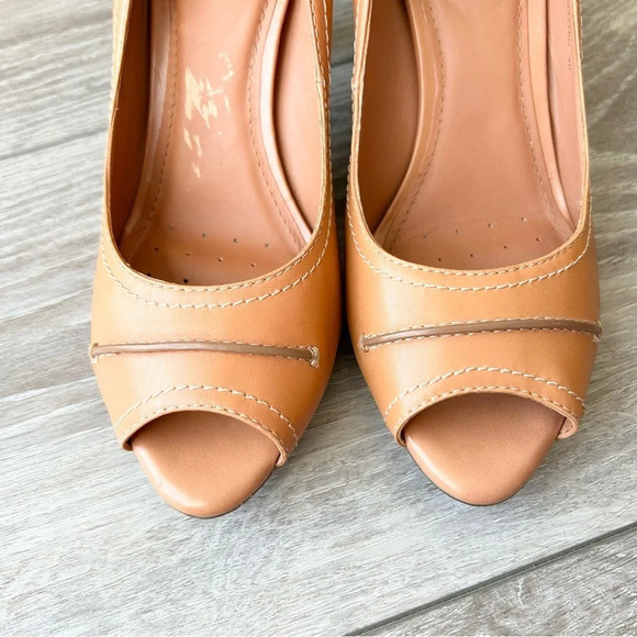 Geox Marie Claire High Pump in Camel - Picture 4 of 15